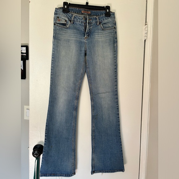 Paris Blues Blue Bootcut Jeans Juniors 9 •Gently Used - Picture 1 of 5